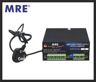 8 channel cctv power supply