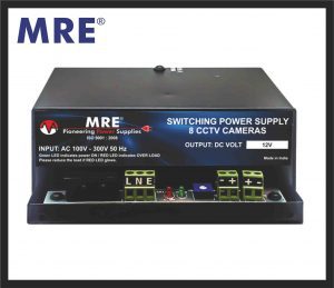 8 channel cctv power supply