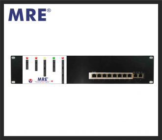 2U rack mounted battery backup for IP cameras - 8 ports